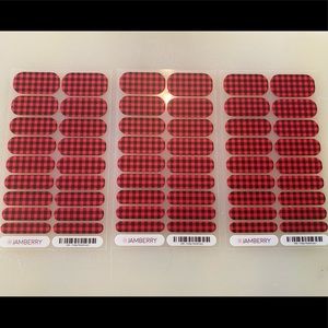 “Friday Flannel” (THREE full sets) Jamberry Wraps